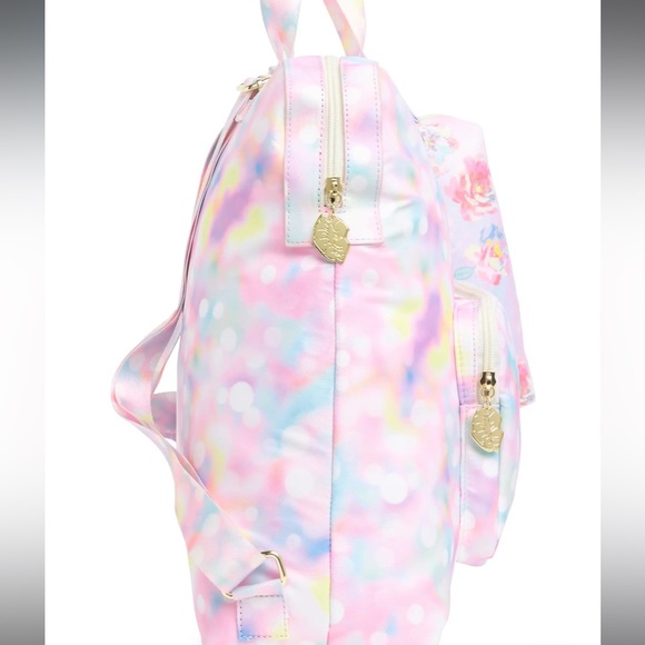 Backpack with Pencil Case‎ LUV BETSEY BY BETSEY JOHNSON Pastel Photo Dot
